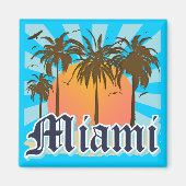 Miami Beach Florida FLA Magnet (Vorne)