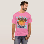 Miami Beach Florida FLA T-Shirt (Vorne ganz)