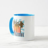 Miami Beach Florida FLA Tasse (Vorderseite Links)