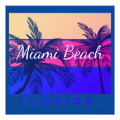 Miami Beach Florida Fotodruck (Vorne)