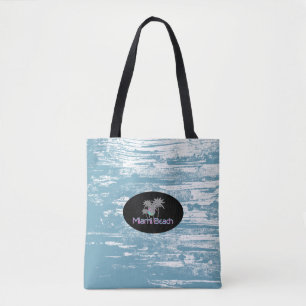 Miami Beach, Florida, Grunge Tropical, Cool Tasche