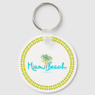 Miami Beach, Florida I Liebe You Key Chains Schlüsselanhänger