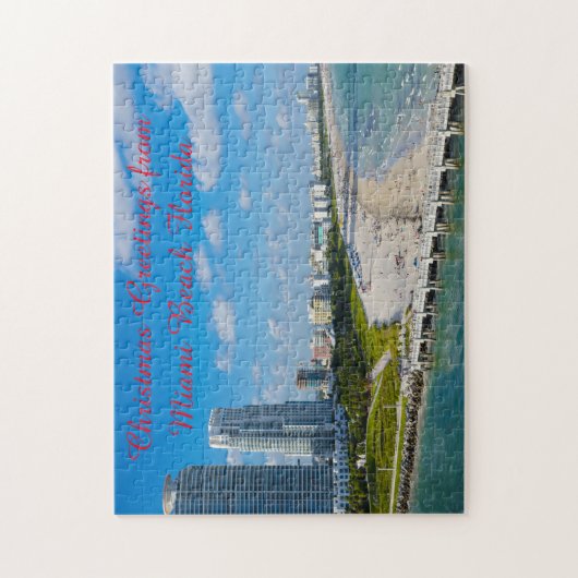 Miami Beach Florida Jigsaw Puzzle (Vertikal)