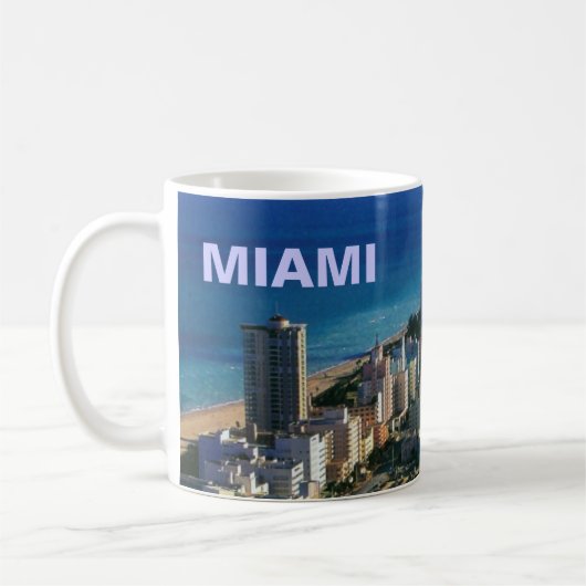 MIAMI BEACH FLORIDA KAFFEETASSE (Links)