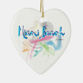 Miami Beach, FLorida Keramikornament (Rechts)