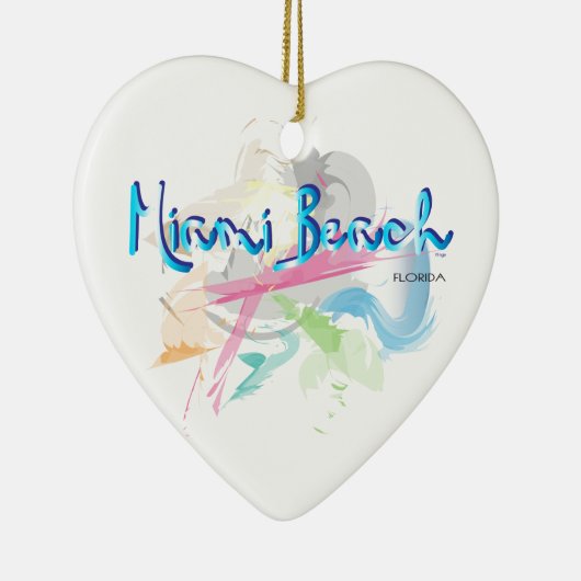 Miami Beach, FLorida Keramikornament (Rechts)