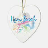 Miami Beach, FLorida Keramikornament (Links)