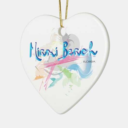 Miami Beach, FLorida Keramikornament (Links)