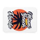 Miami Beach, Florida Magnet (Horizontal)