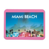 MIAMI BEACH FLORIDA MAGNET (Horizontal)