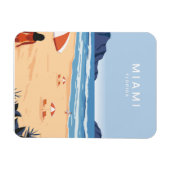 Miami Beach Florida Magnet (Horizontal)