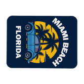 Miami Beach, Florida Magnet (Horizontal)