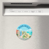 Miami Beach Florida Magnet (In Situ (Geschirrspüler))