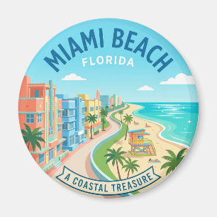 Miami Beach Florida Magnet