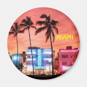 Miami Beach, Florida-Magnet Magnet