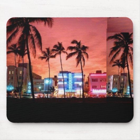Miami Beach, Florida Mousepad (Vorne)