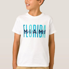 Miami Beach Florida (Ozeanwelle) T-Shirt