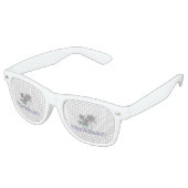 Miami Beach, Florida Palms CoolCool Graphic Partybrille (Schrägansicht)