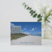 Miami Beach Florida Postcard Postkarte (Stehend Vorderseite)