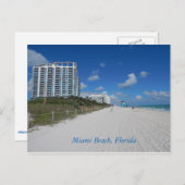 Miami Beach Florida Postcard Postkarte (Vorne/Hinten)