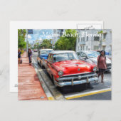 Miami Beach Florida Postcard Postkarte (Vorne/Hinten)