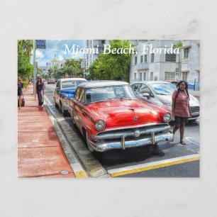 Miami Beach Florida Postcard Postkarte