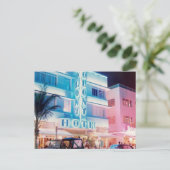 MIAMI BEACH FLORIDA POSTKARTE (Stehend Vorderseite)