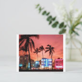 Miami Beach, Florida Postkarte (Stehend Vorderseite)