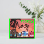 Miami Beach, Florida Postkarte (Stehend Vorderseite)