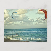 Miami Beach Florida Postkarte (Vorderseite)