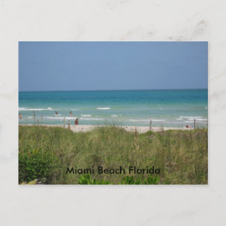 Miami Beach Florida Postkarte