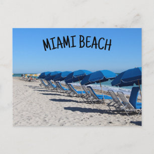 MIAMI BEACH FLORIDA POSTKARTE POSTKARTEN