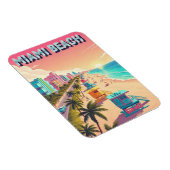 Miami Beach Florida Reise Magnet (Rechte Seite)