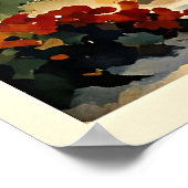 Miami Beach, Florida Reiseplakat Poster (Ecke)