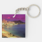 MIAMI BEACH, Florida Schlüsselanhänger (Rückseite)