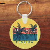 Miami Beach Florida Schlüsselanhänger (Vorderseite)