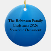 Miami Beach Florida Souvenir Keramikornament (Hinten)