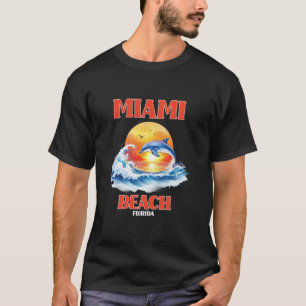 Miami Beach Florida Souvenirs Sommer Urlaubsmodus T-Shirt
