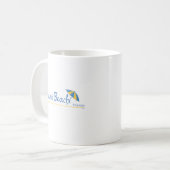 Miami Beach, Florida Umbrella Cool Kaffeetasse (Vorderseite Links)