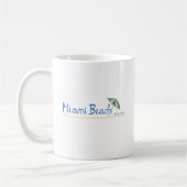 Miami Beach, Florida Umbrella Cool Kaffeetasse (Links)