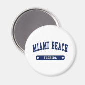 Miami Beach Florida Uni Style T Shirts Magnet (Vorderseite/Rückseite)