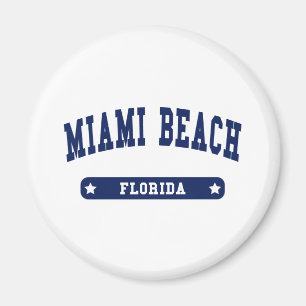 Miami Beach Florida Uni Style T-Shirts Magnet