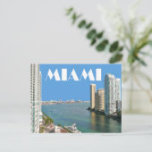 Miami Beach, Florida, United Staaten Postcard Postkarte (Stehend Vorderseite)