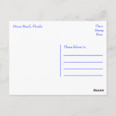 Miami Beach Florida - USA Postkarte (Rückseite)