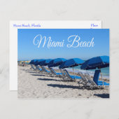 Miami Beach Florida - USA Postkarte (Vorne/Hinten)