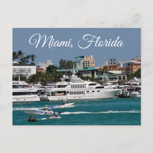 Miami Beach Florida USA Vereinigte Staaten Amerika Postkarte (Vorderseite)