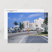 Miami Beach, Florida Vintag Postkarte (Vorne/Hinten)
