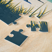 Miami Beach Florida Vintage Travel Puzzle (Seite)