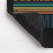 Miami Beach Florida Vintager Sonnenuntergang Mousepad (Ecke)