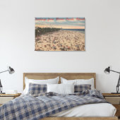 Miami Beach, FloridaGreetings From Miami, FL Leinwanddruck (Insitu (Schlafzimmer))